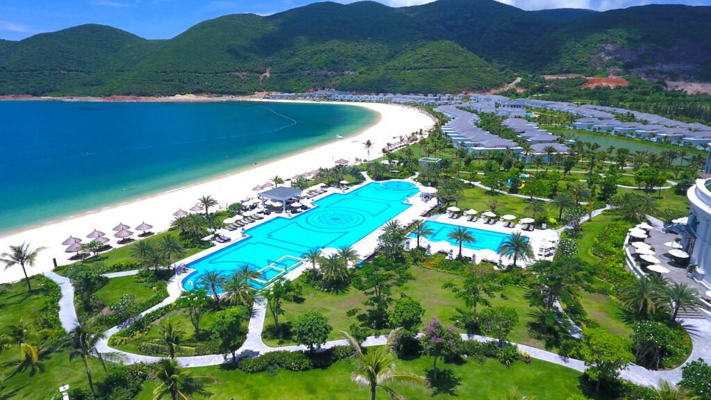 Nha Trang white sand beach