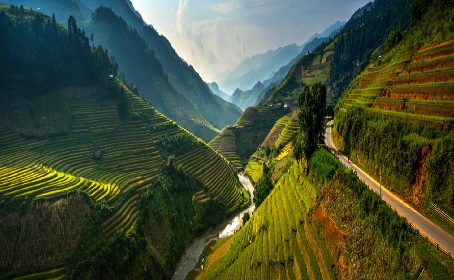 Sapa valley is extremely beautiful