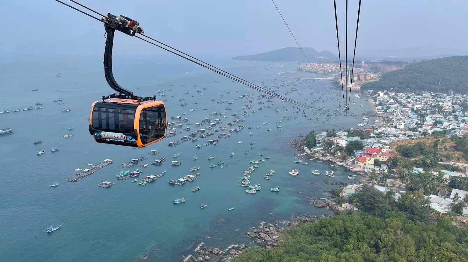 cable car across the sea