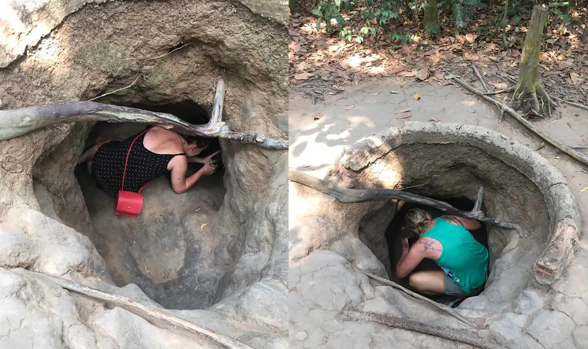 Cu chi tunnels half day cave