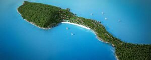 Image of Phu Quoc island seen from above