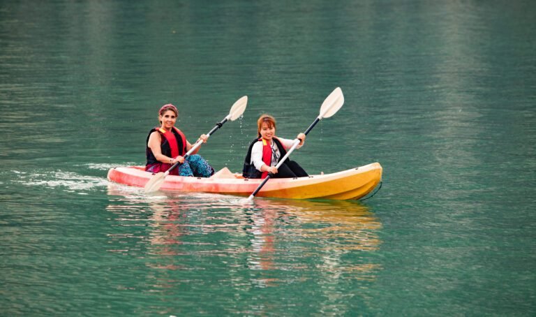 Kayaking in HaLongBay