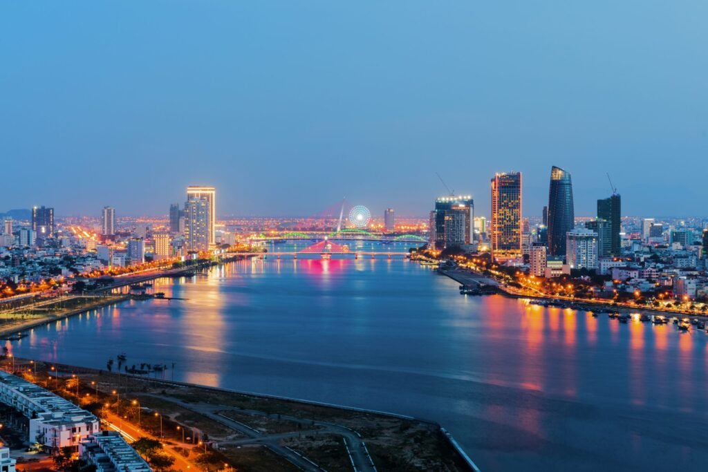 Panorama of Danang Han River