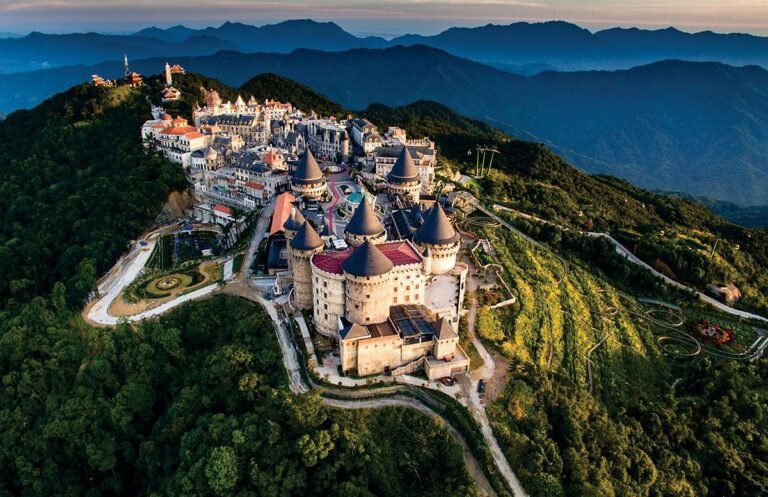 Ba Na hills above