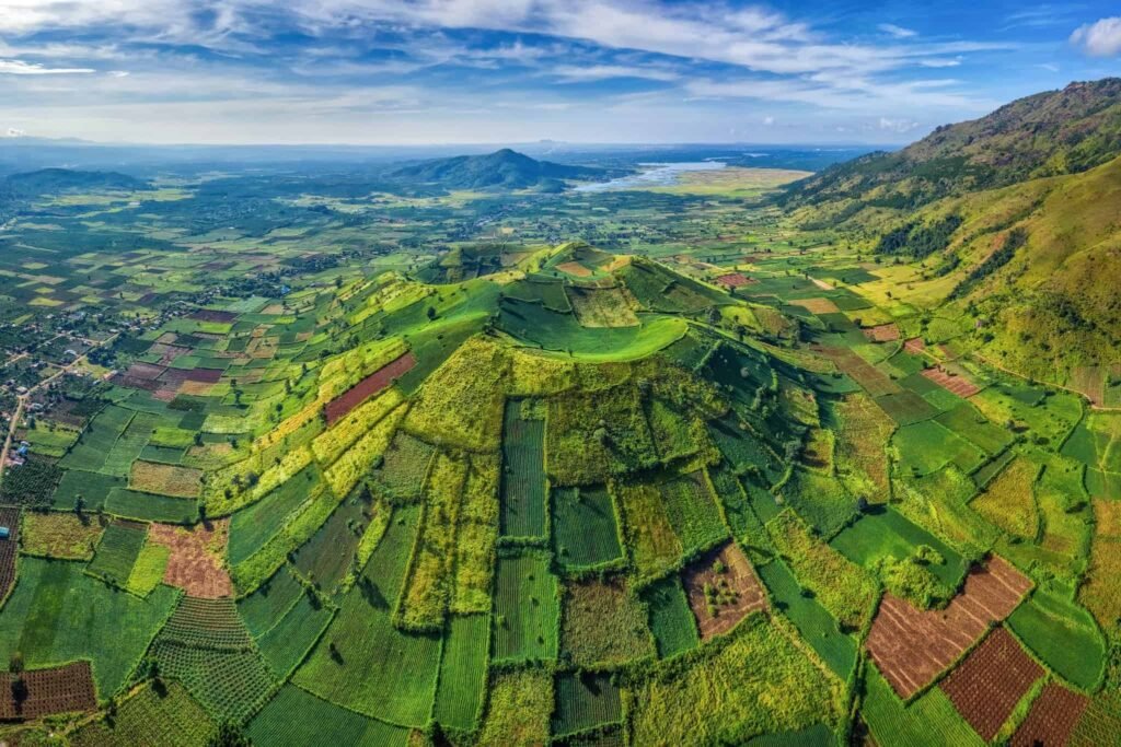 panoramic view of the Central Highlands