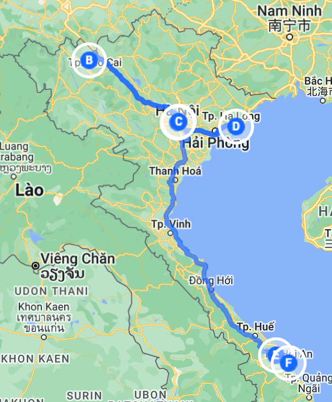 Northern and Central VietNam Tour