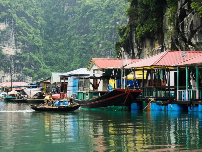 Explore the Enchanting Cua Van Floating Fishing Village