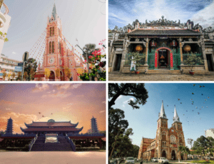 Exploring Ho Chi Minh City's Religious Sites: Temples, Pagodas, and Churches