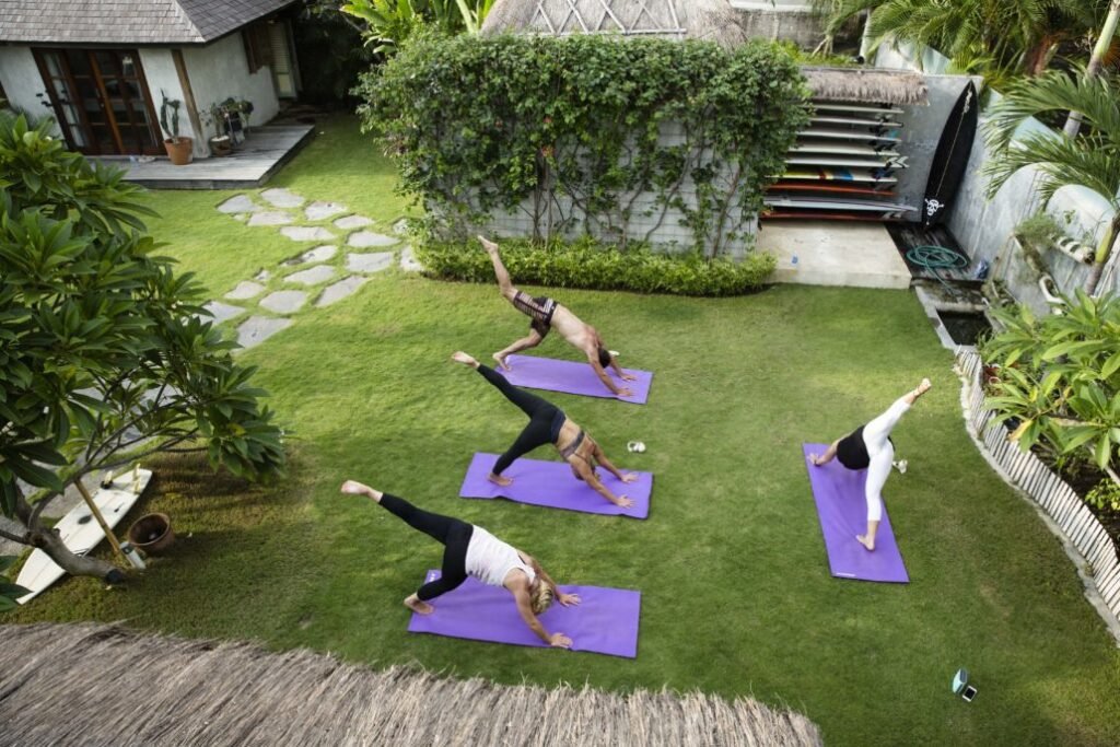 yoga sessions in private villas