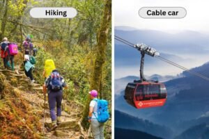Comparing Fansipan Cable Car vs Trekking