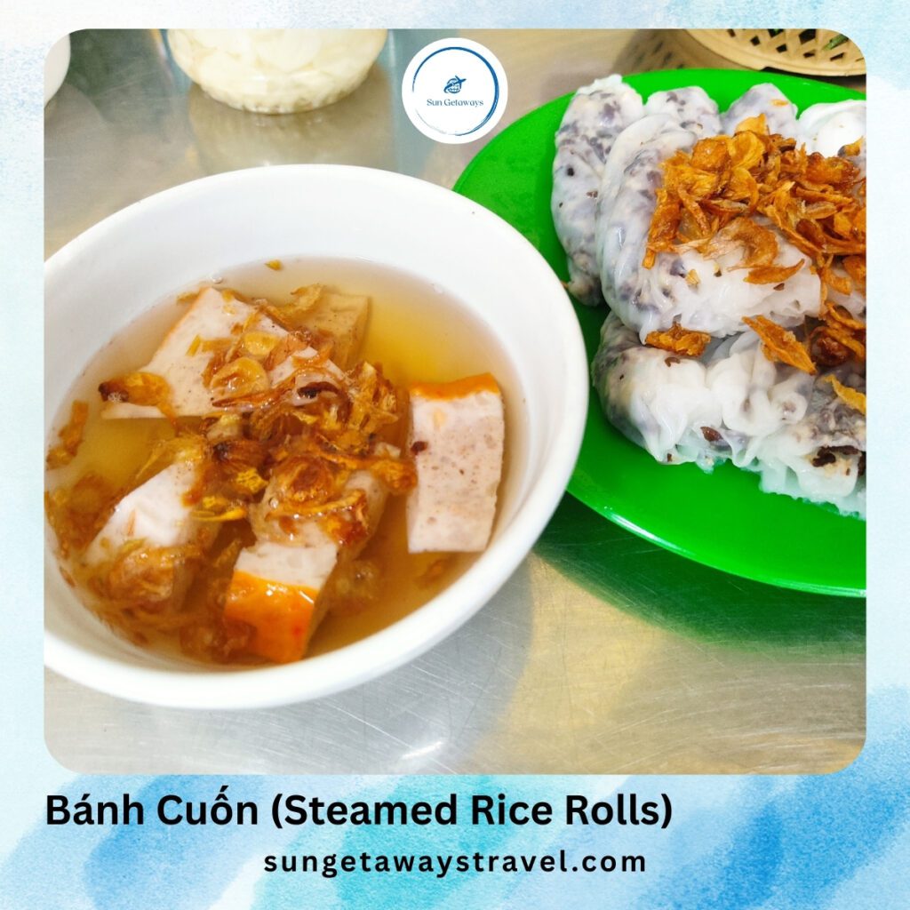 Bánh Cuốn (Steamed Rice Rolls)