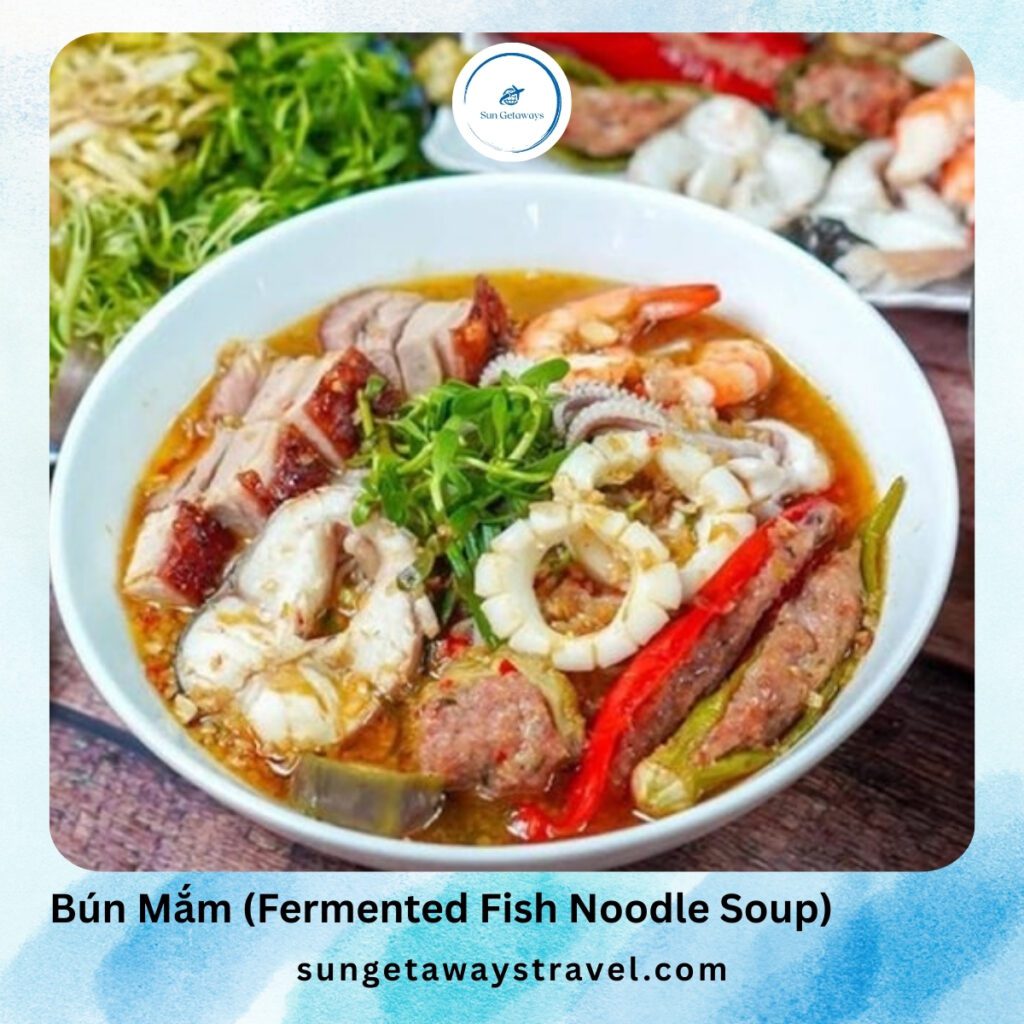 Bún Mắm (Fermented Fish Noodle Soup)