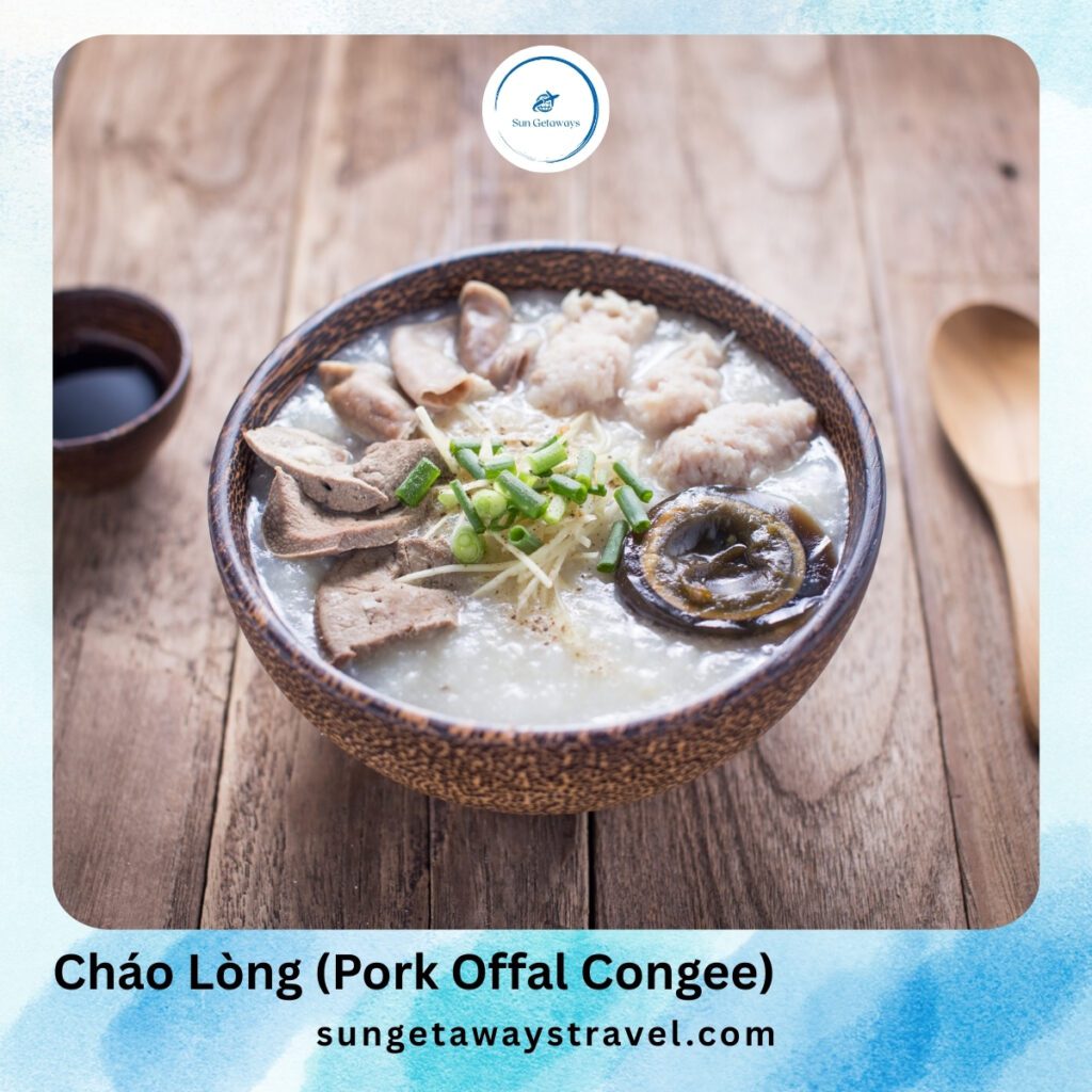 Cháo Lòng (Pork Offal Congee)