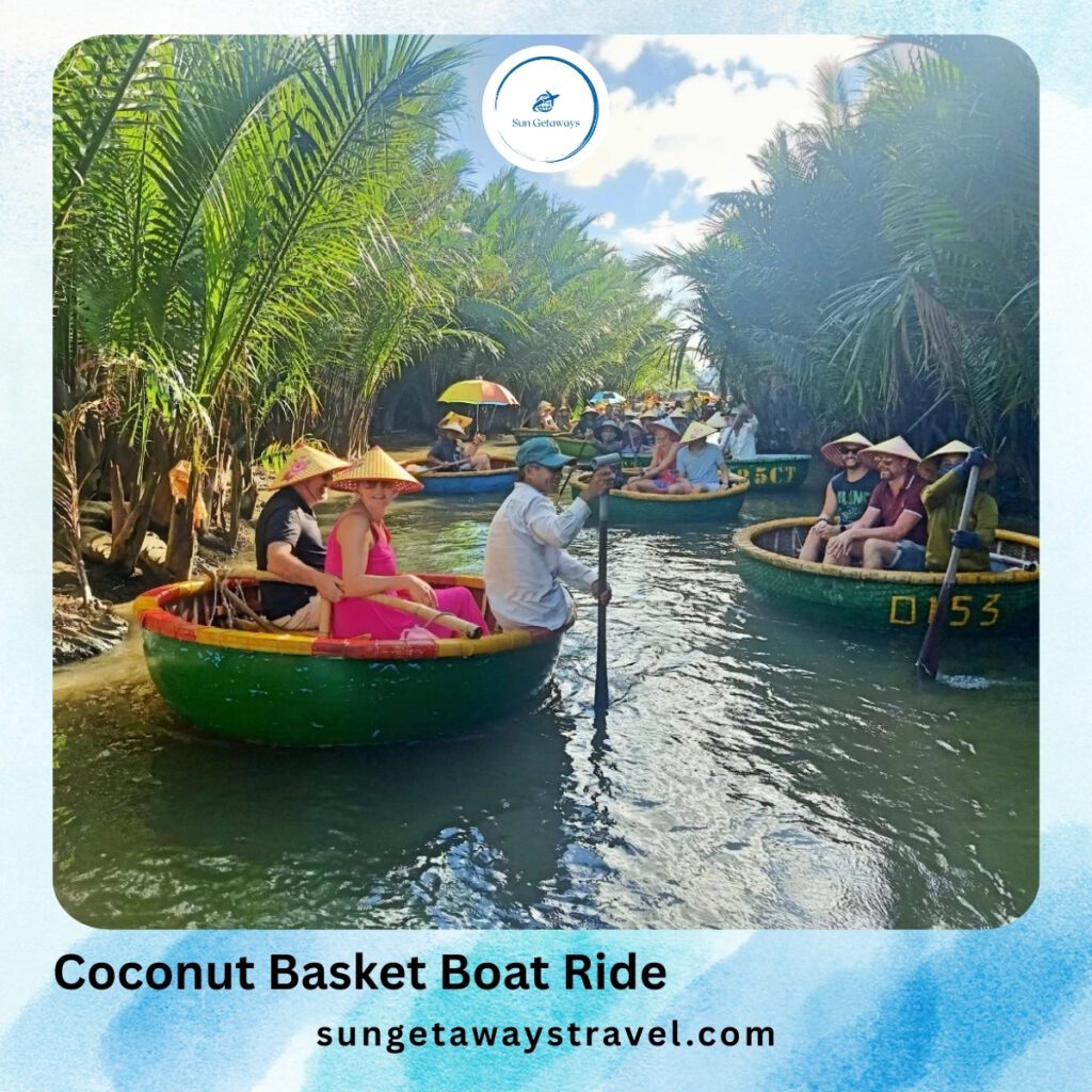 Coconut Basket Boat Ride