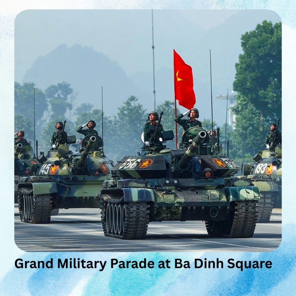 Grand Military Parade at Ba Dinh Square