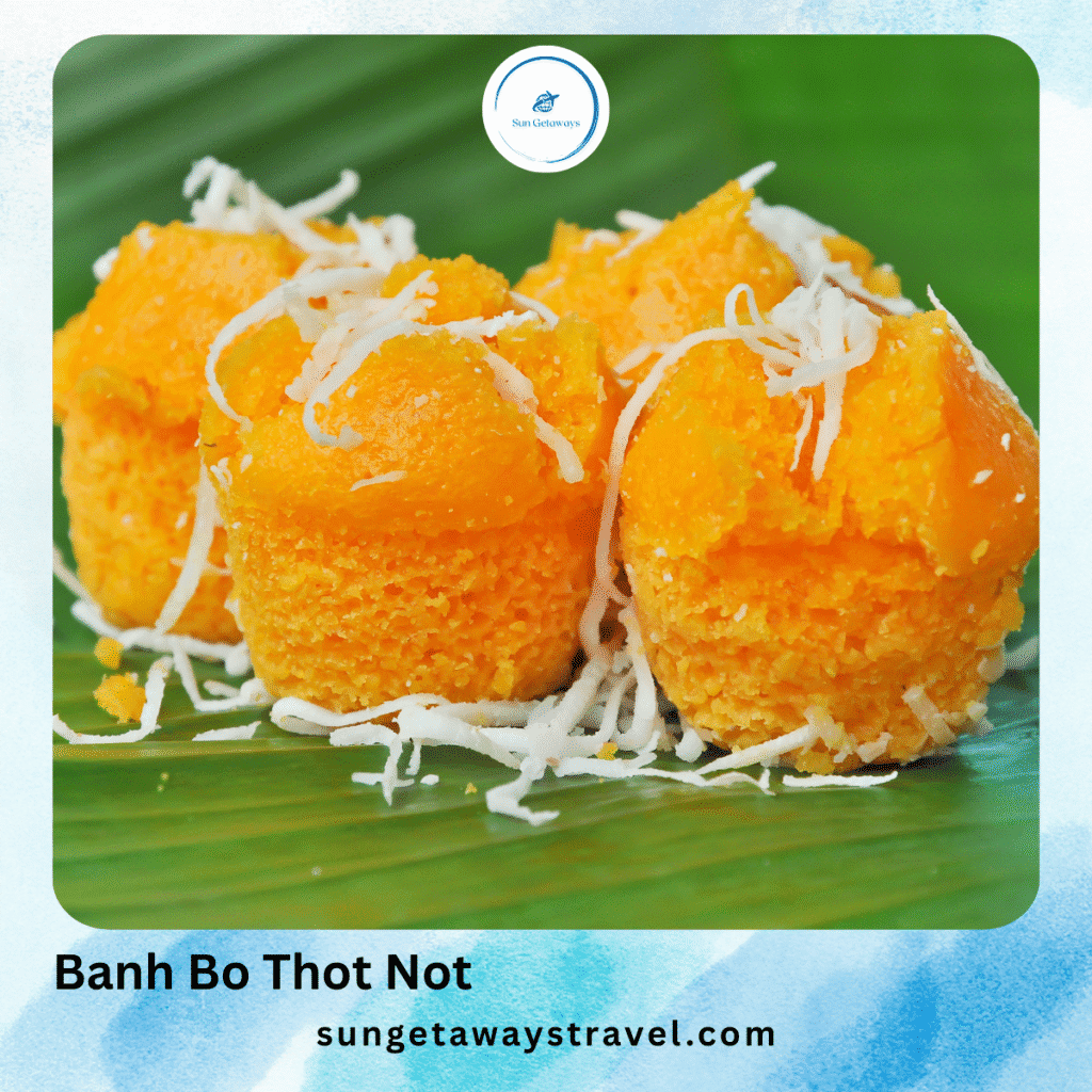 Banh Bo Thot Not (Steamed Rice Cake)