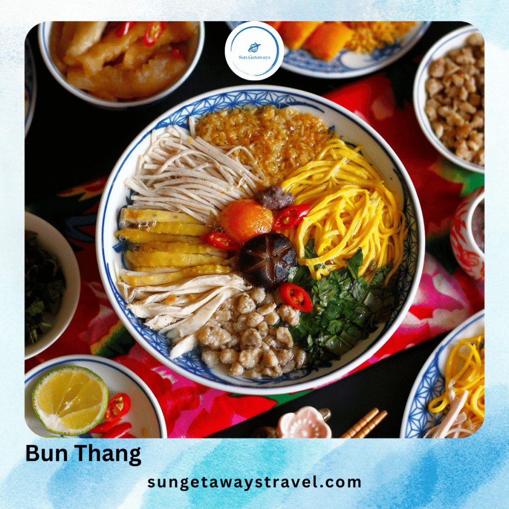 Hanoi Street Food - Bun thang