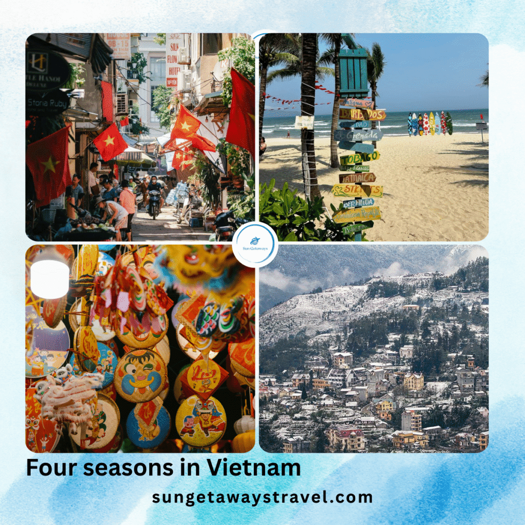 Four seasons in Vietnam