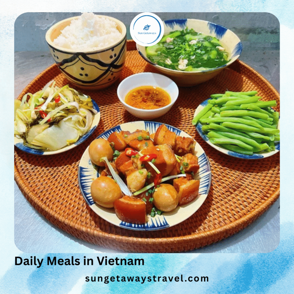 Daily meals in Vietnam