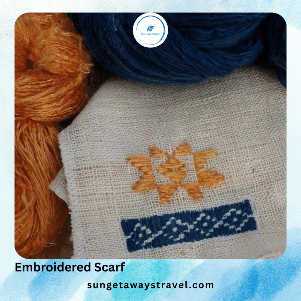 Vietnam is renowned for its fine silk weaving and hand embroidery