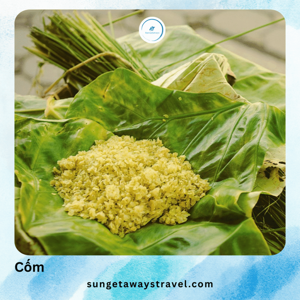 Com (Young green rice)