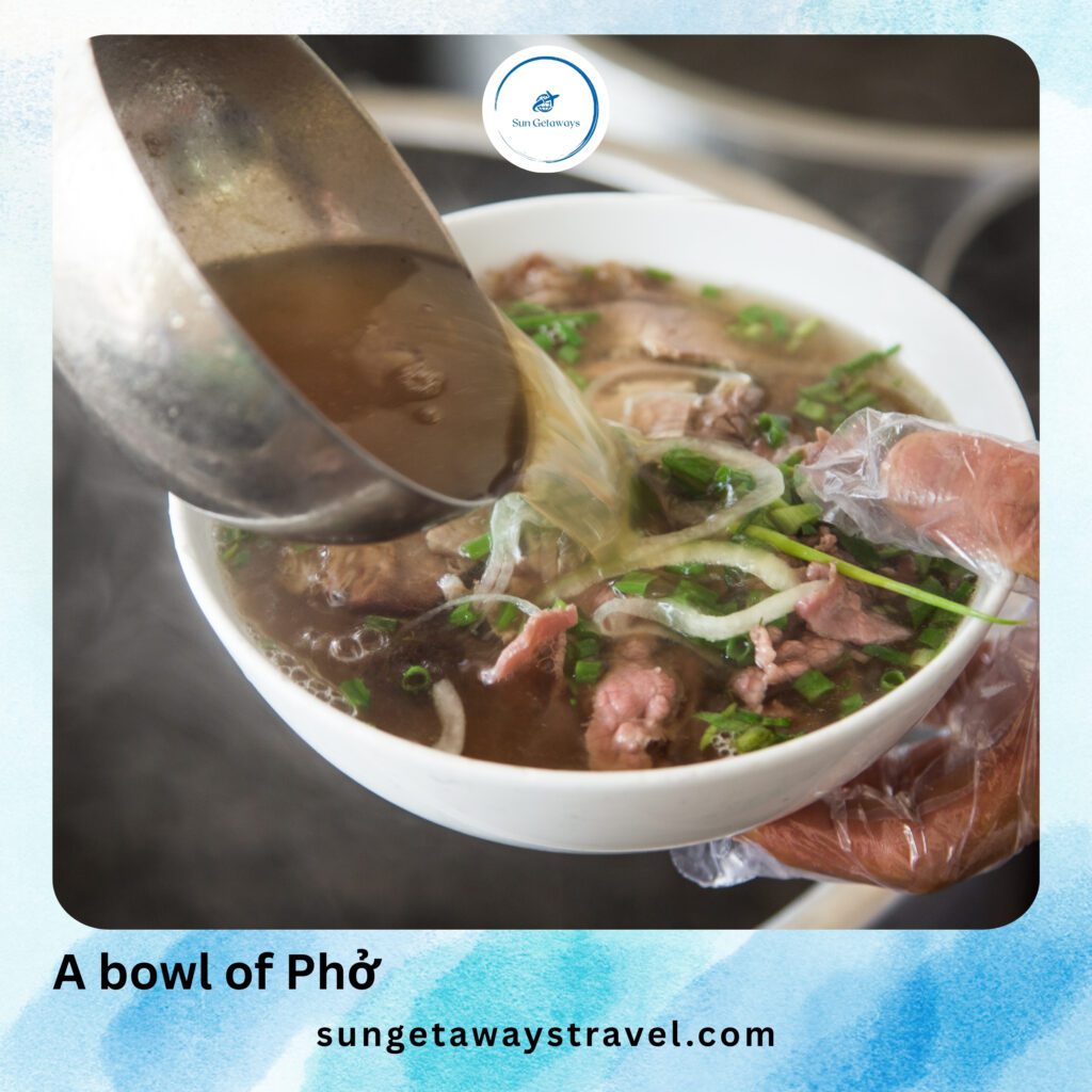 A bowl of Pho