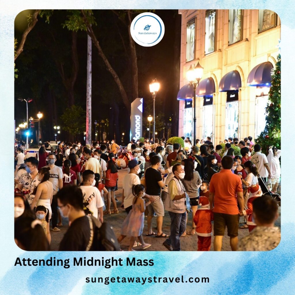Attending Midnight Mass