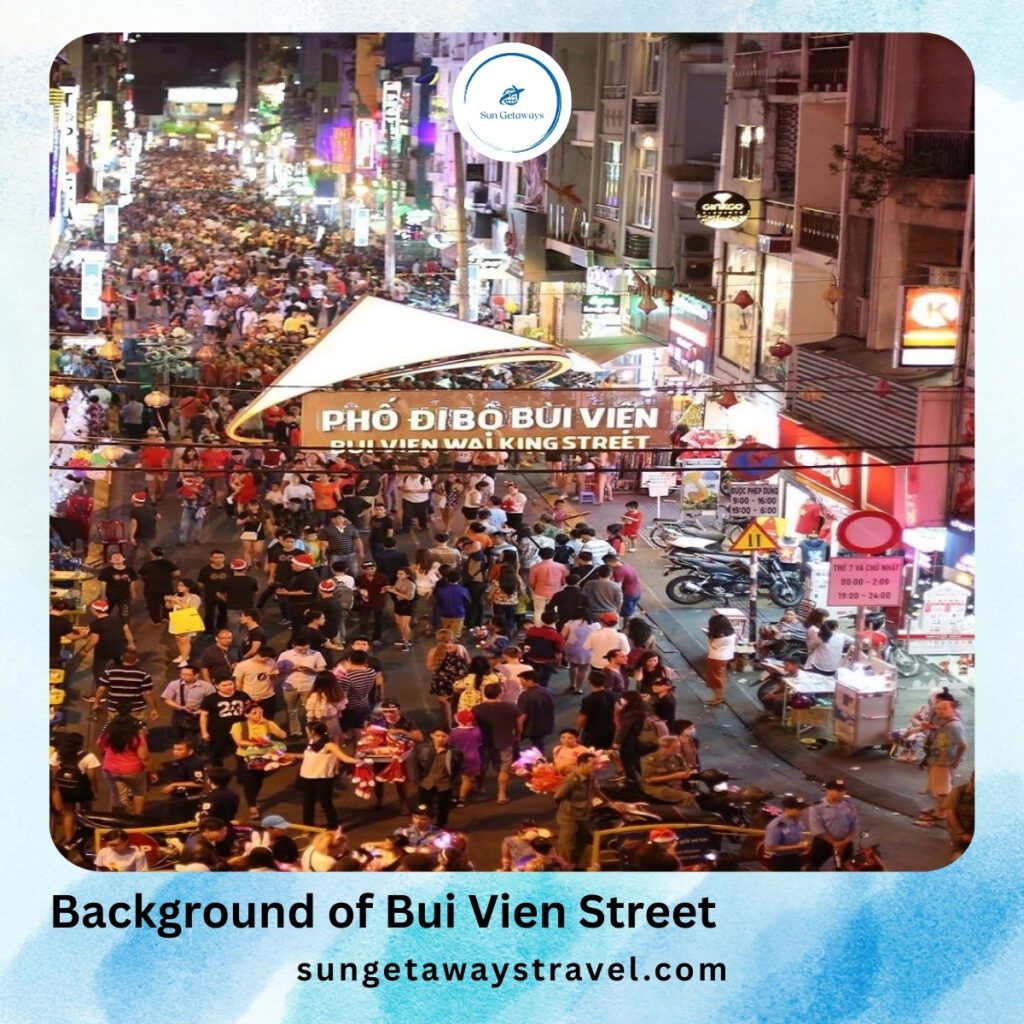 Background of Bui Vien Street