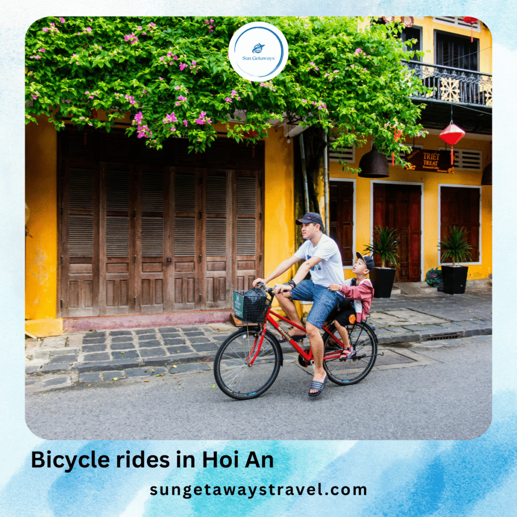 Bicycle rides in Hoi An