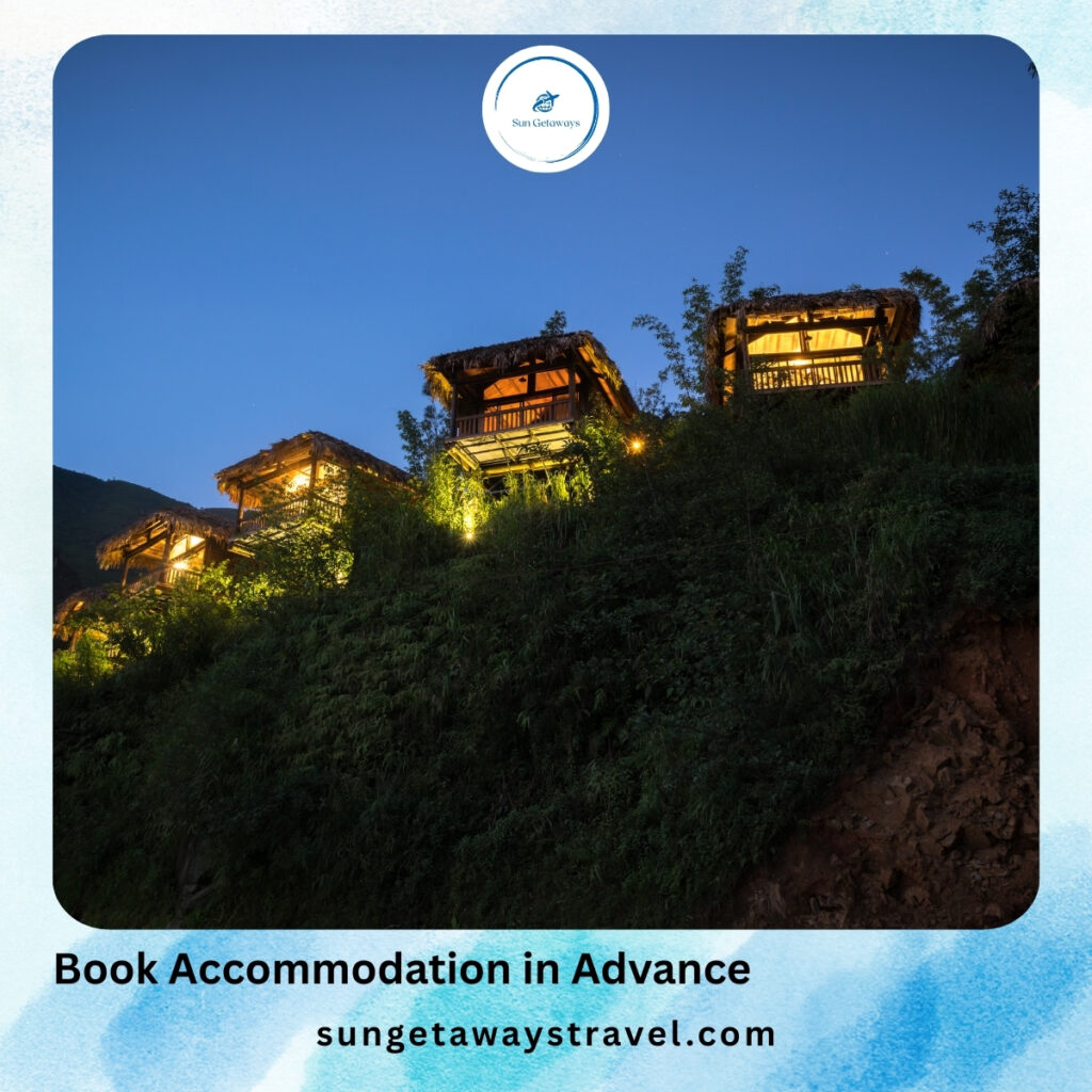 Book Accommodation in Advance