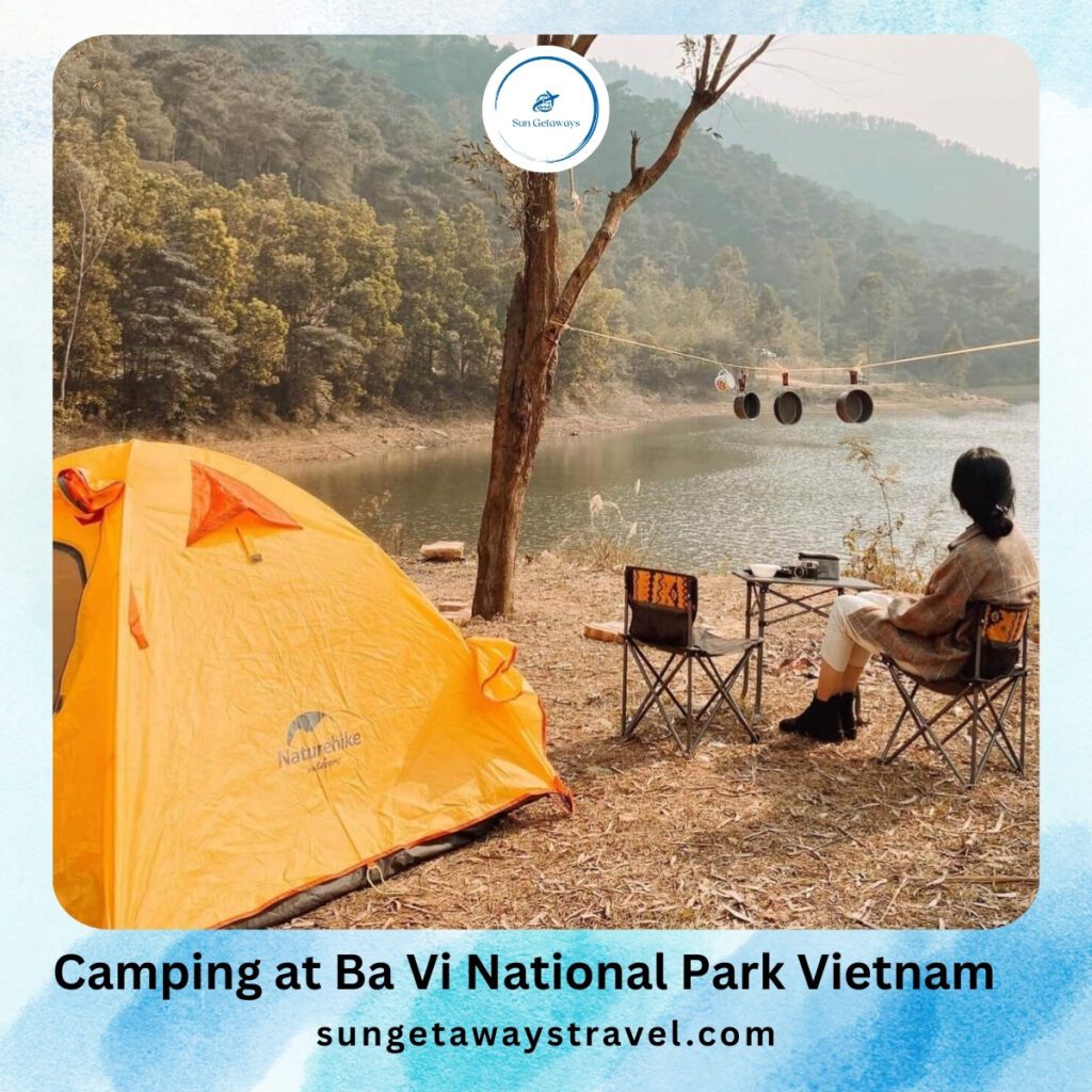 Camping at Ba Vi National Park Vietnam