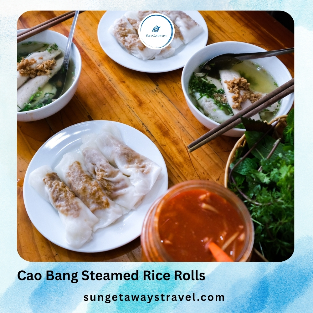 Cao Bang Steamed Rice Rolls