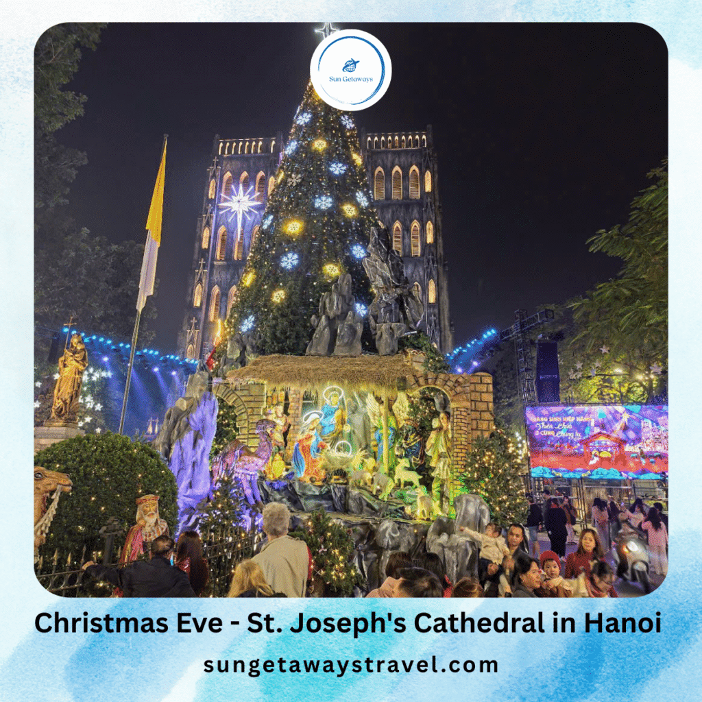 Christmas Eve - St. Joseph_s Cathedral in Hanoi