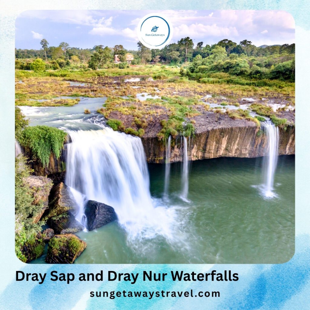 Dray Sap and Dray Nur Waterfalls