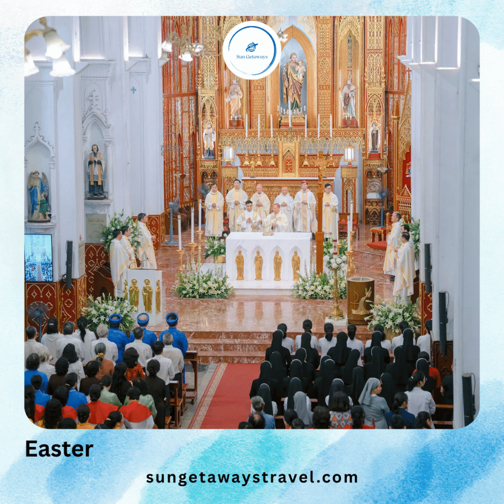 St. Joseph's Cathedral in Hanoi: Easter