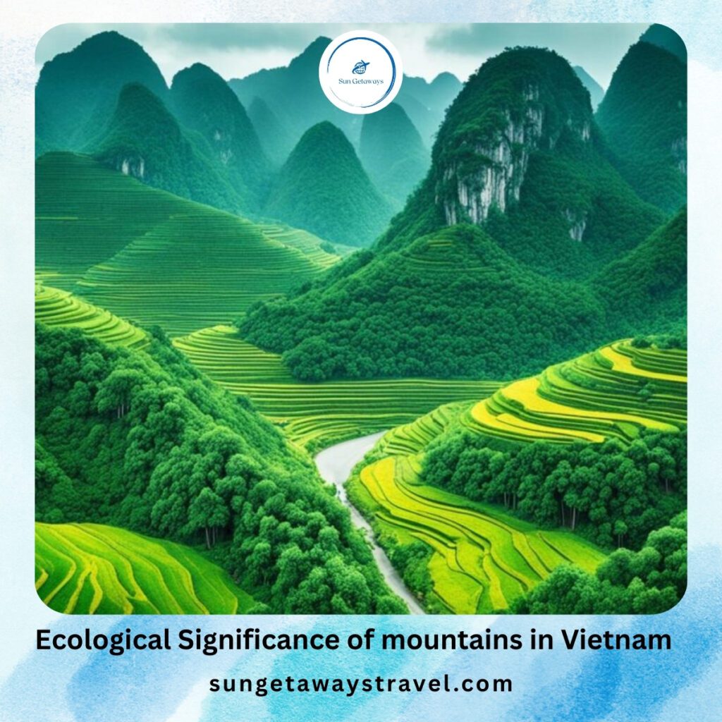 Ecological Significance of mountains in Vietnam
