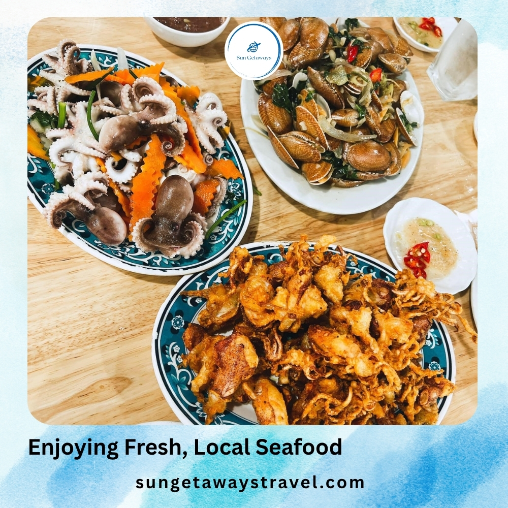 Enjoying Fresh, Local Seafood