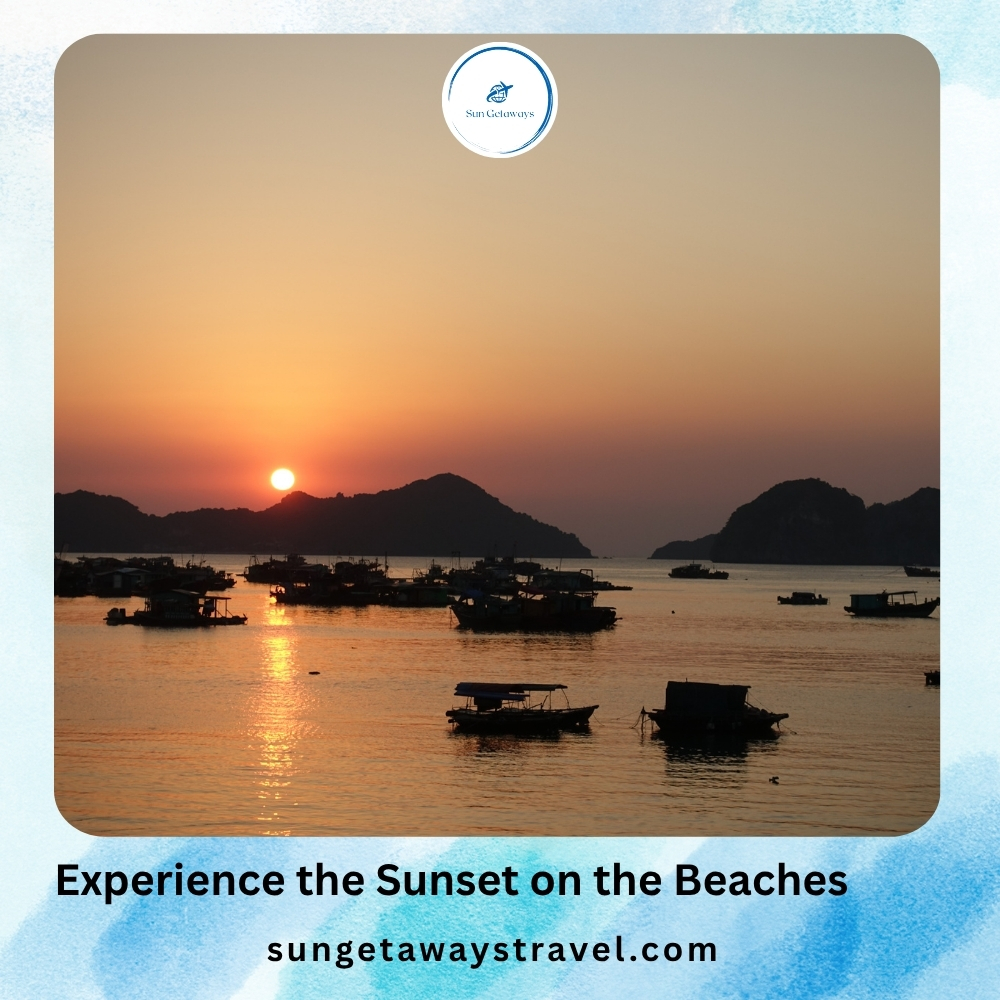 Experience the Sunset on the Beaches