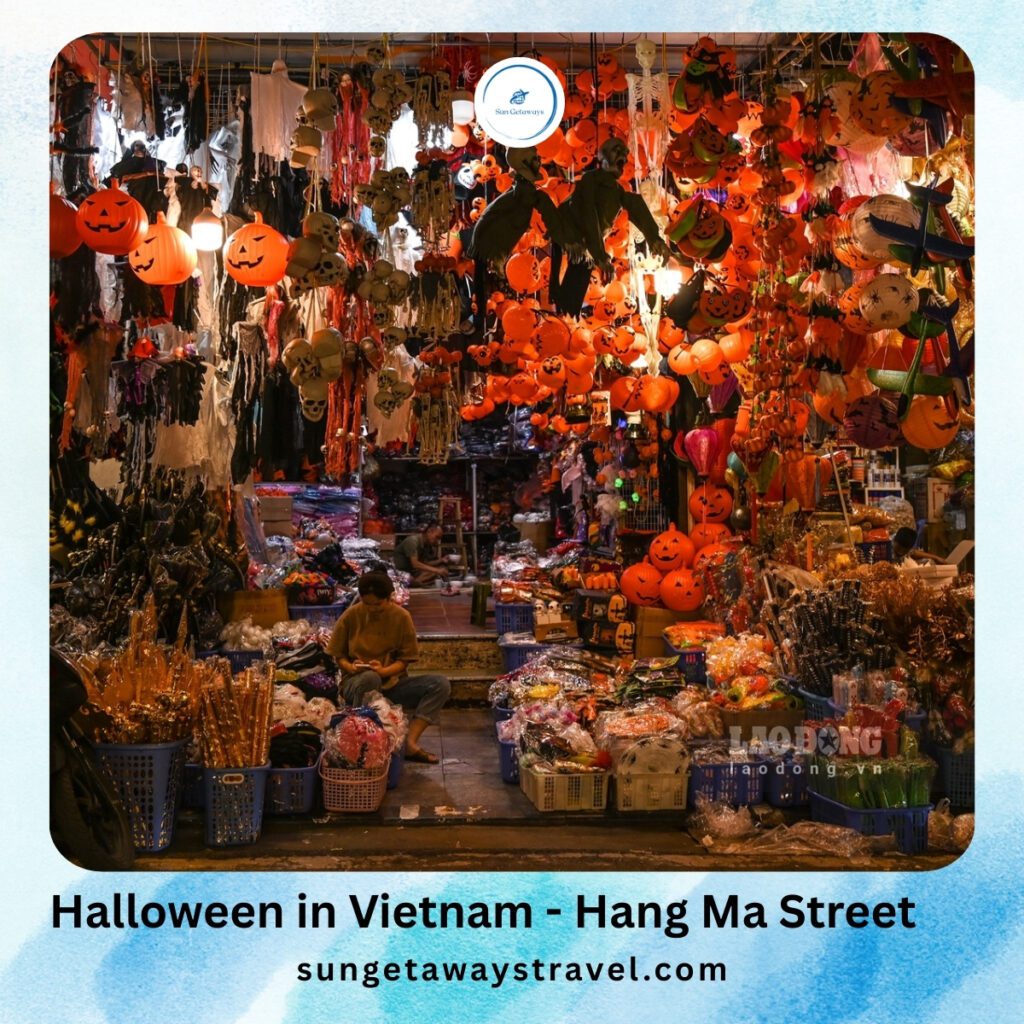 Halloween in Vietnam - Hang Ma Street