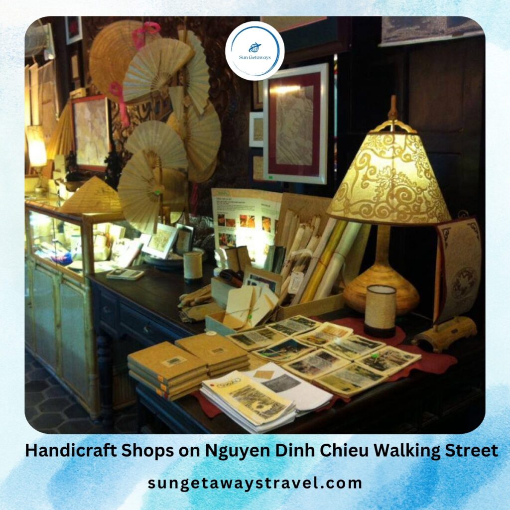 Handicraft Shops on Nguyen Dinh Chieu Walking Street