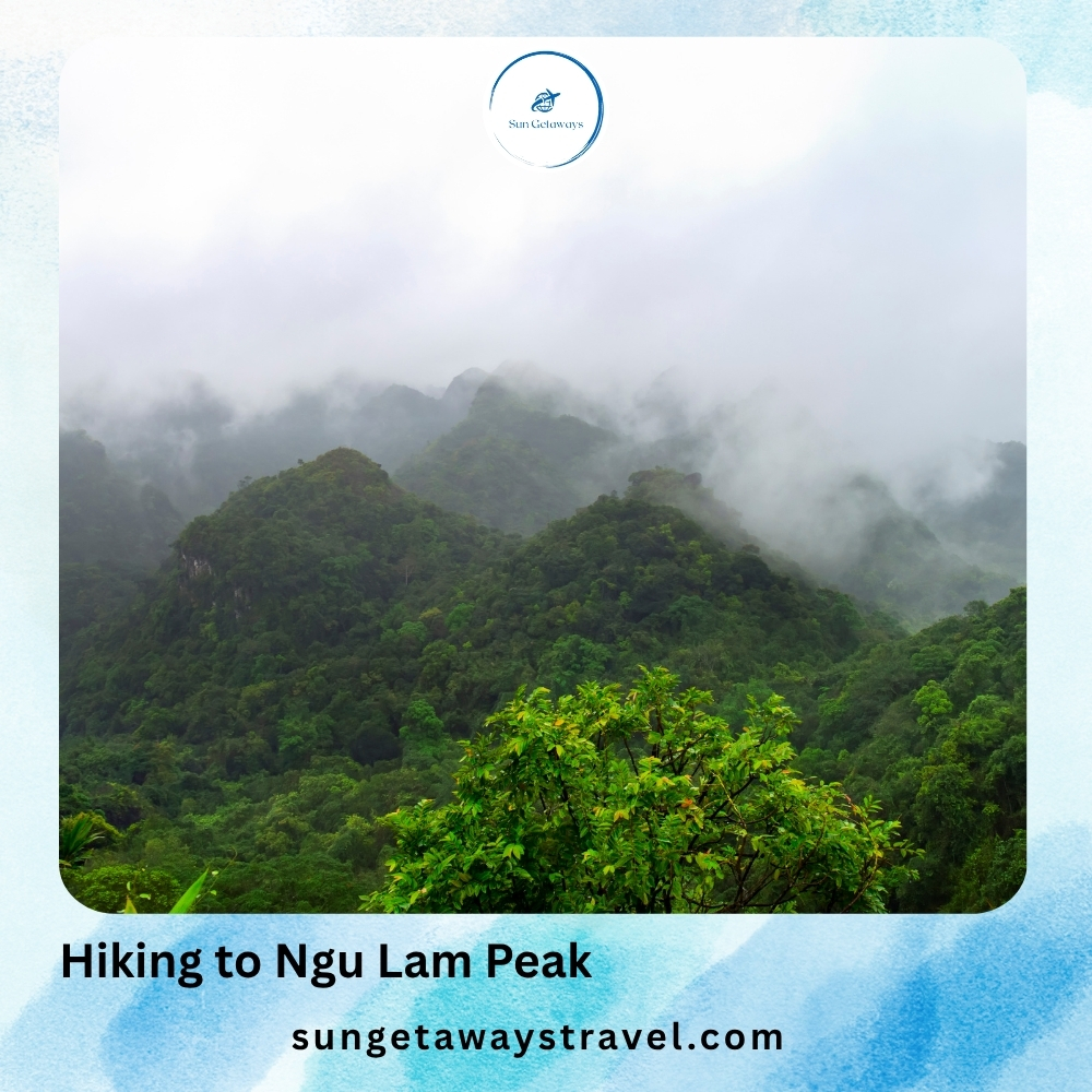 Hiking to Ngu Lam Peak