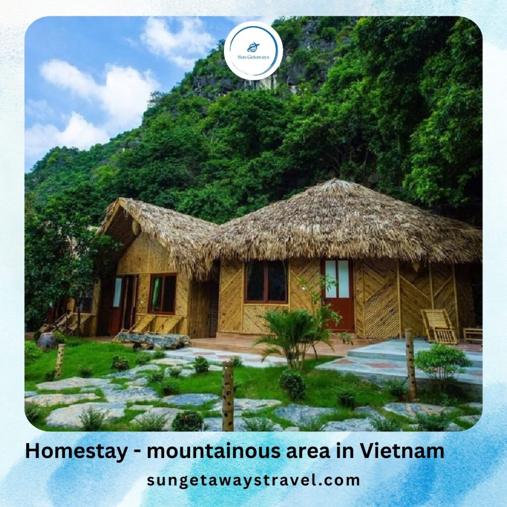 Homestay - mountainous area in Vietnam