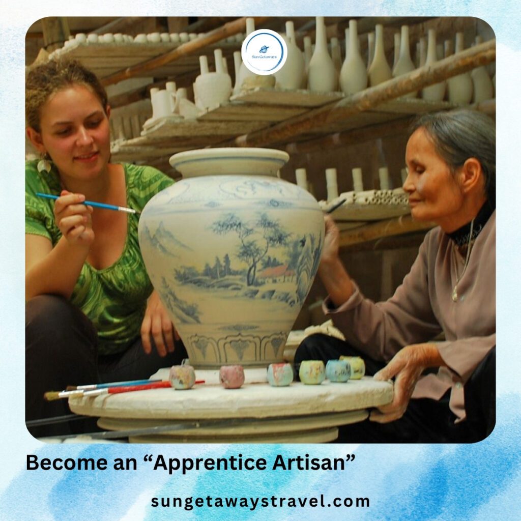 become an " Apprentice Artisan"