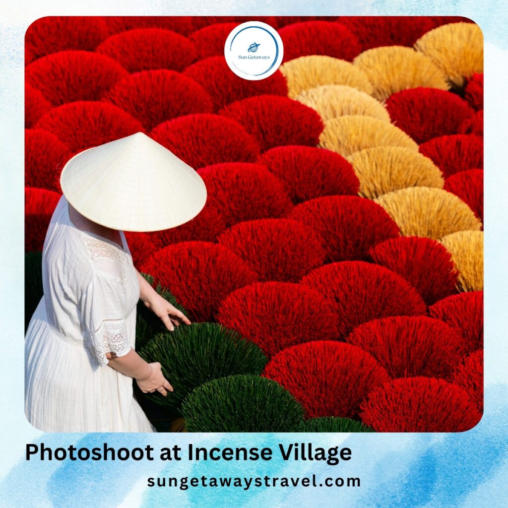 Photoshoot at Incense Village