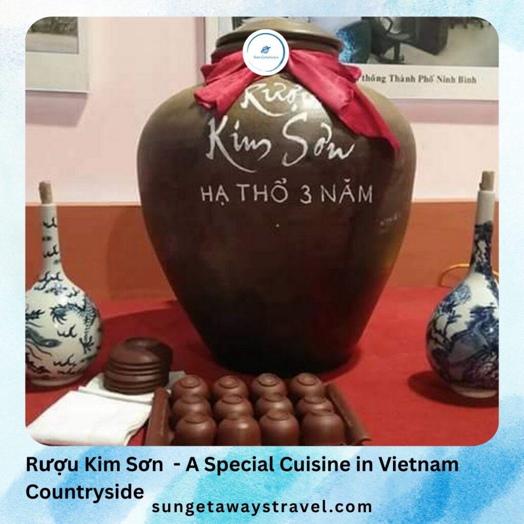 Rượu Kim Sơn - Speciality in Vietnam countryside