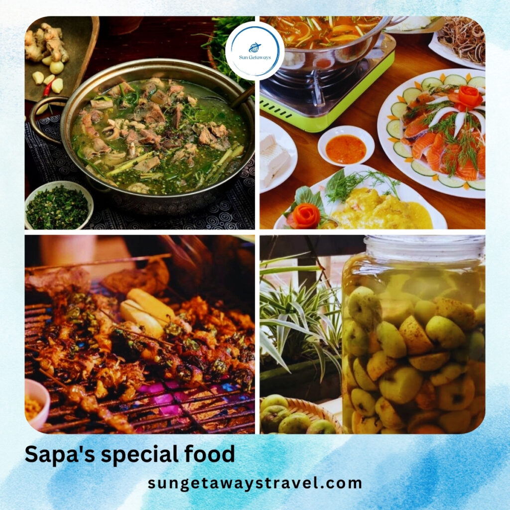Sapa's special food