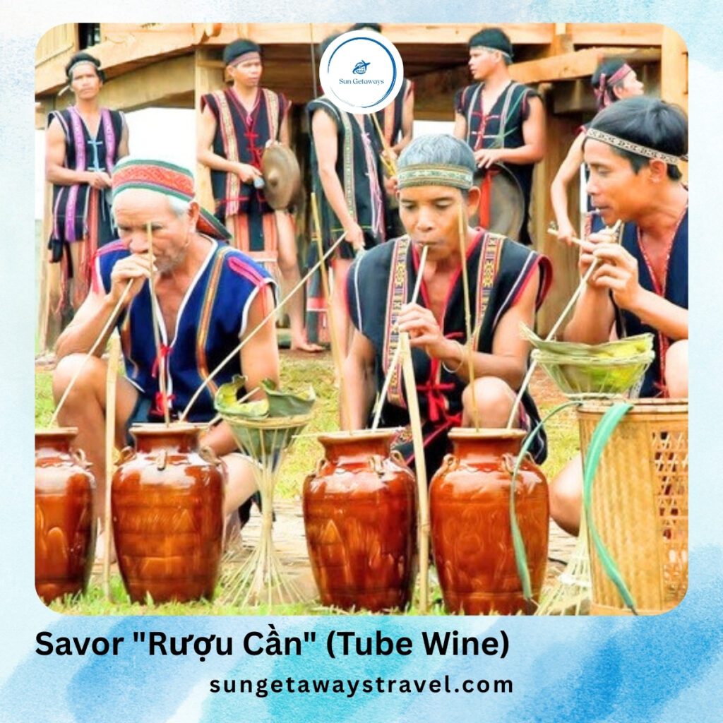 Savor _Rượu Cần_ (Tube Wine)