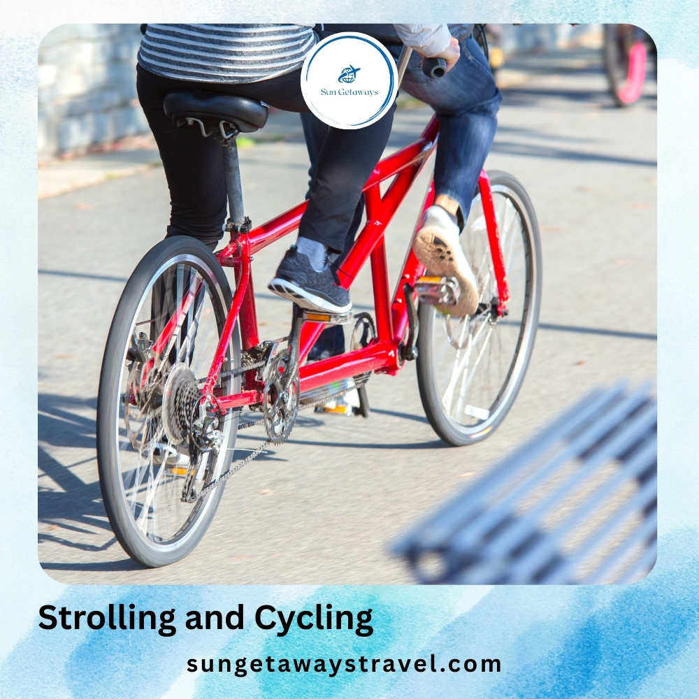 Strolling and Cycling