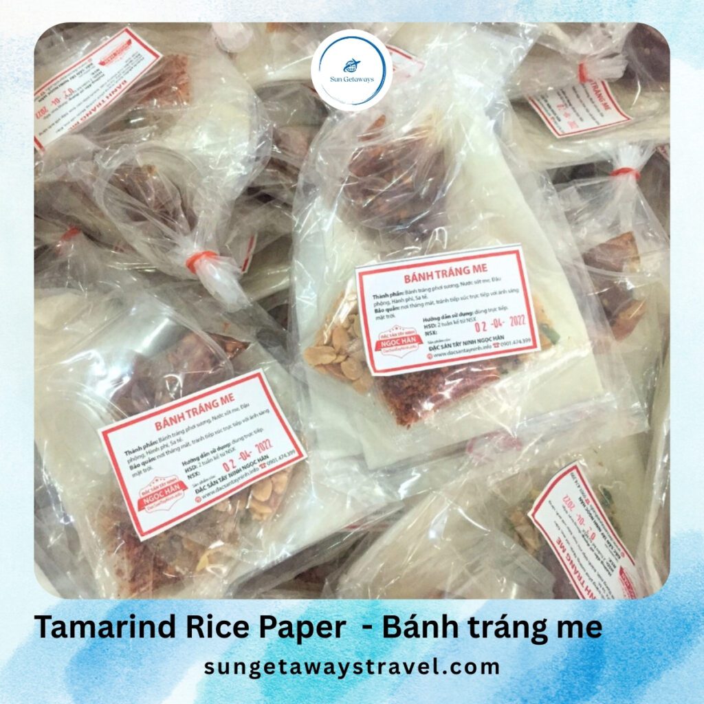 Tamarind Rice Paper - Bánh tráng me