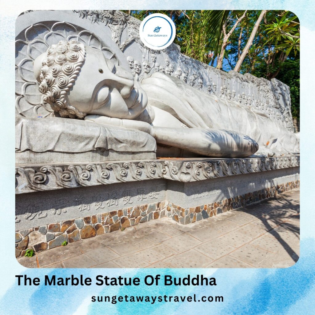 The Marble Statue Of Buddha